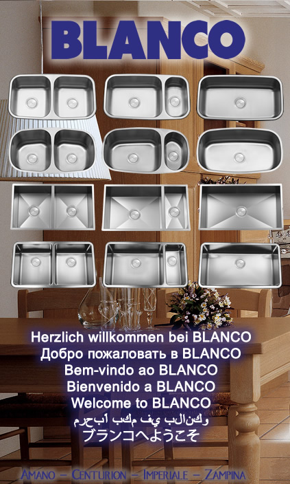BLANCO sinks and faucets